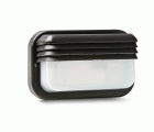4413G | Aplique para exterior horizontal IP44 negro