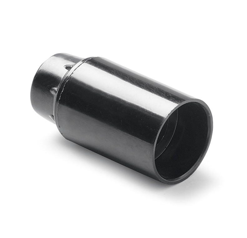 461.1 | Portalámparas de baquelita liso E-14 Negro