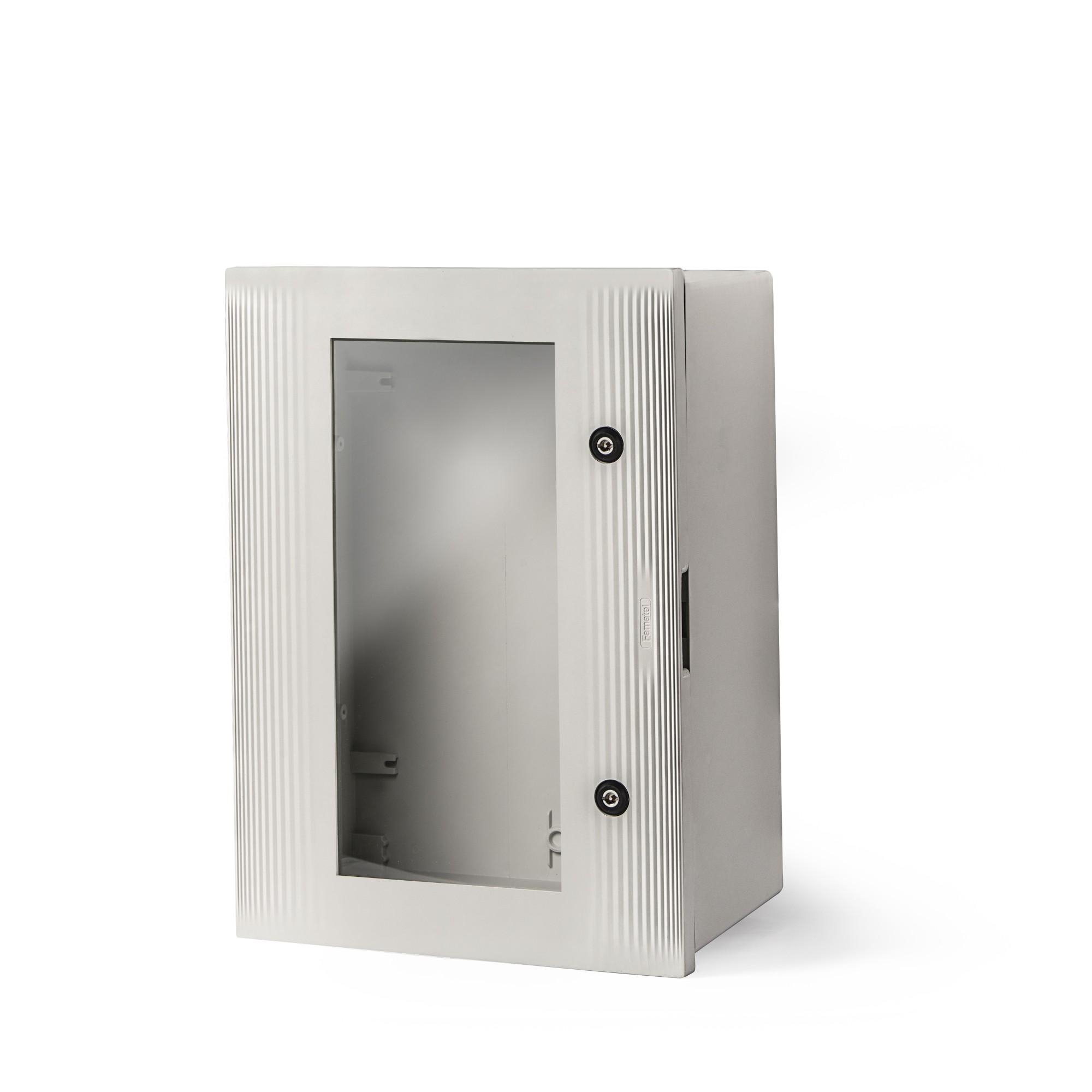 49146-T | Armario Mural 600x430x250 Poliéster puerta transparente