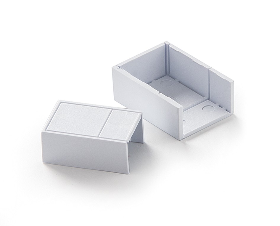 71737-B | Accesorios para minicanales 12x12 blancos, bolsa 5 unidades
