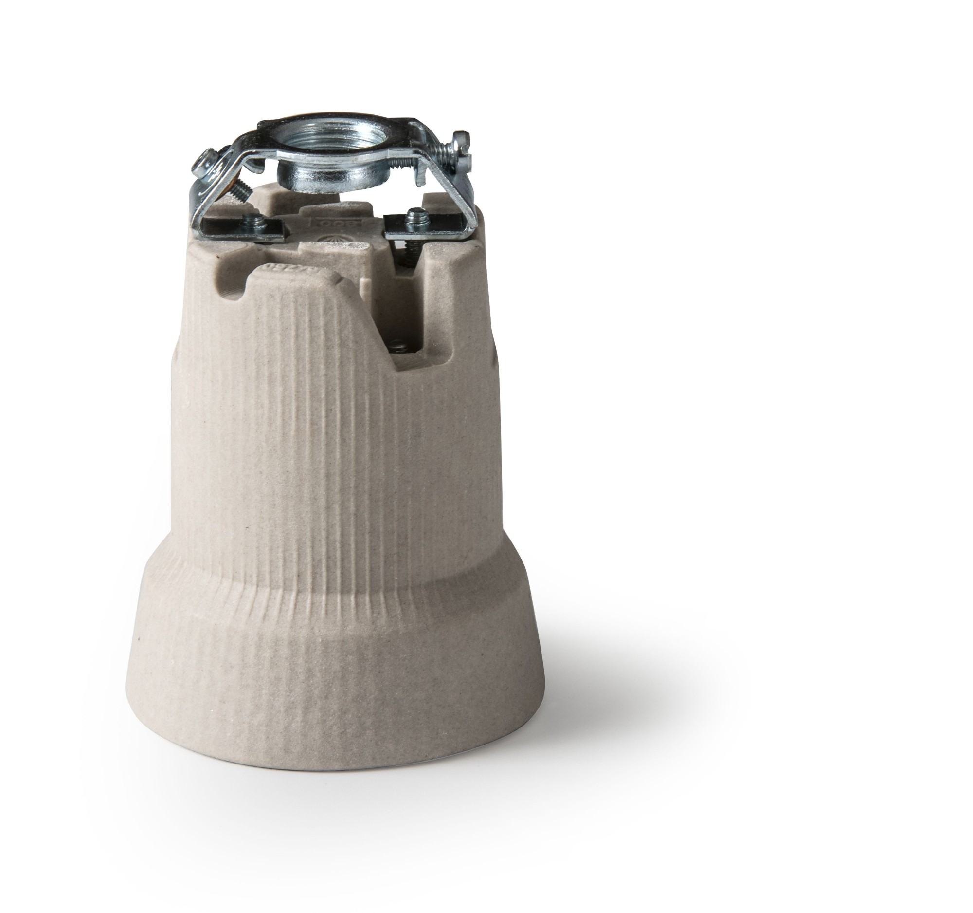 801 | Portalámparas cerámica E-40 3/8G