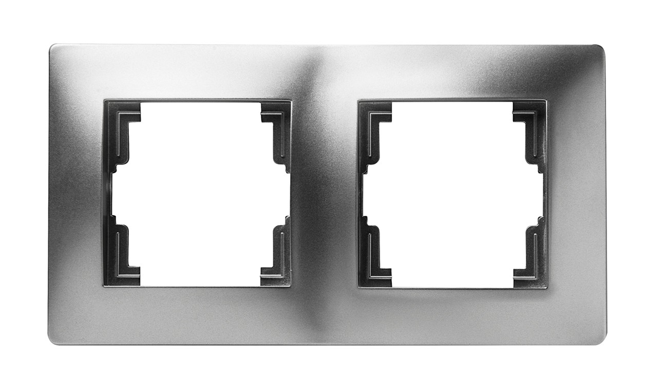 9220 | Marco doble de empotrar Aluminio