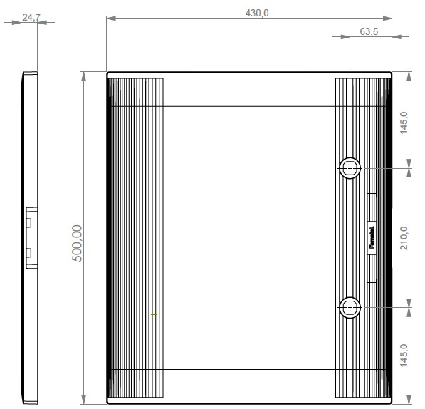 P-49145 | Recambio puerta opaca 49145