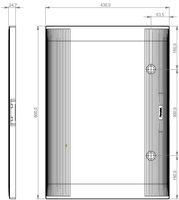 P-49146 | Recambio puerta opaca 49146