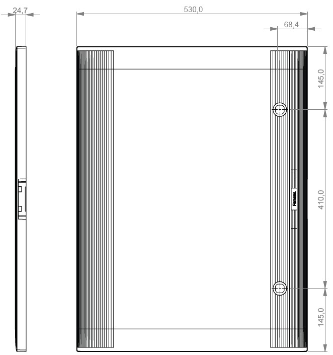 P-49157 | Recambio puerta opaca 49157