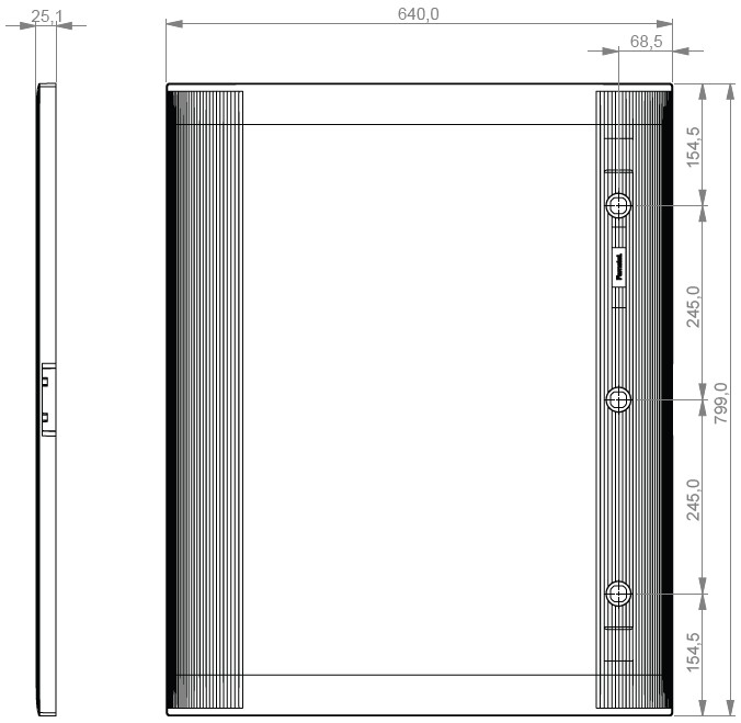 P-49168 | Recambio puerta opaca 49168