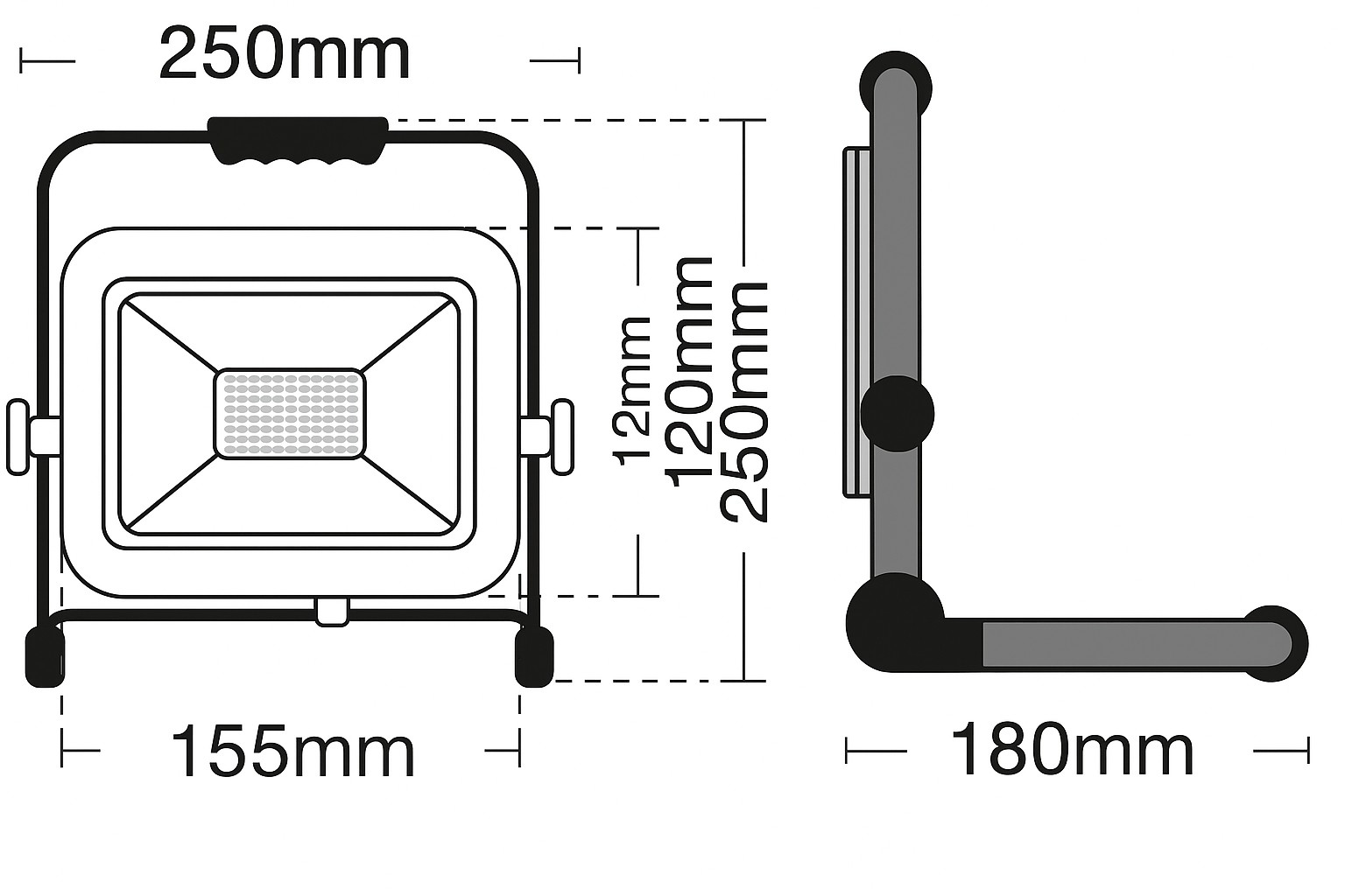RSH41 | Proyector led obra
