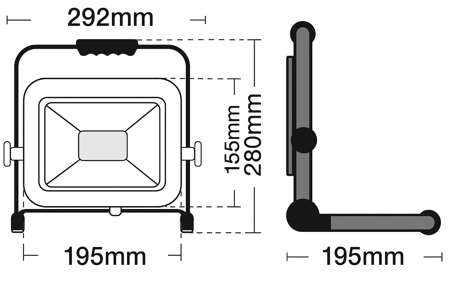 RSH42 | Proyector led obra