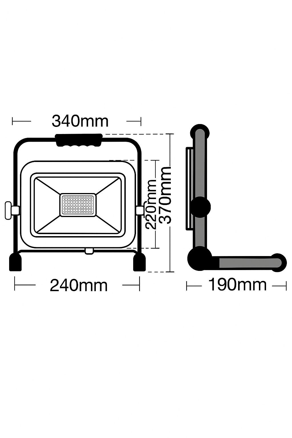 RSH43 | Proyector led obra