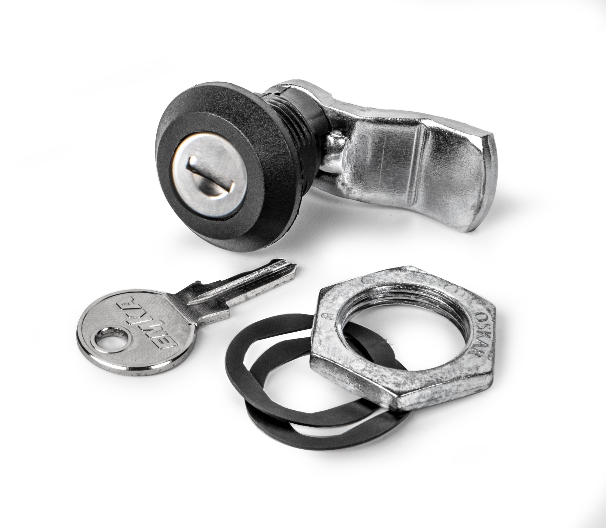 LK-49123 | Kit cierre 1/4 vuelta con llave para armarios STONE