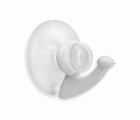 Colgador ventosa Ø 33 mm / blanco