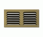 Rejilla  aluminio 100x200 mm / bronce