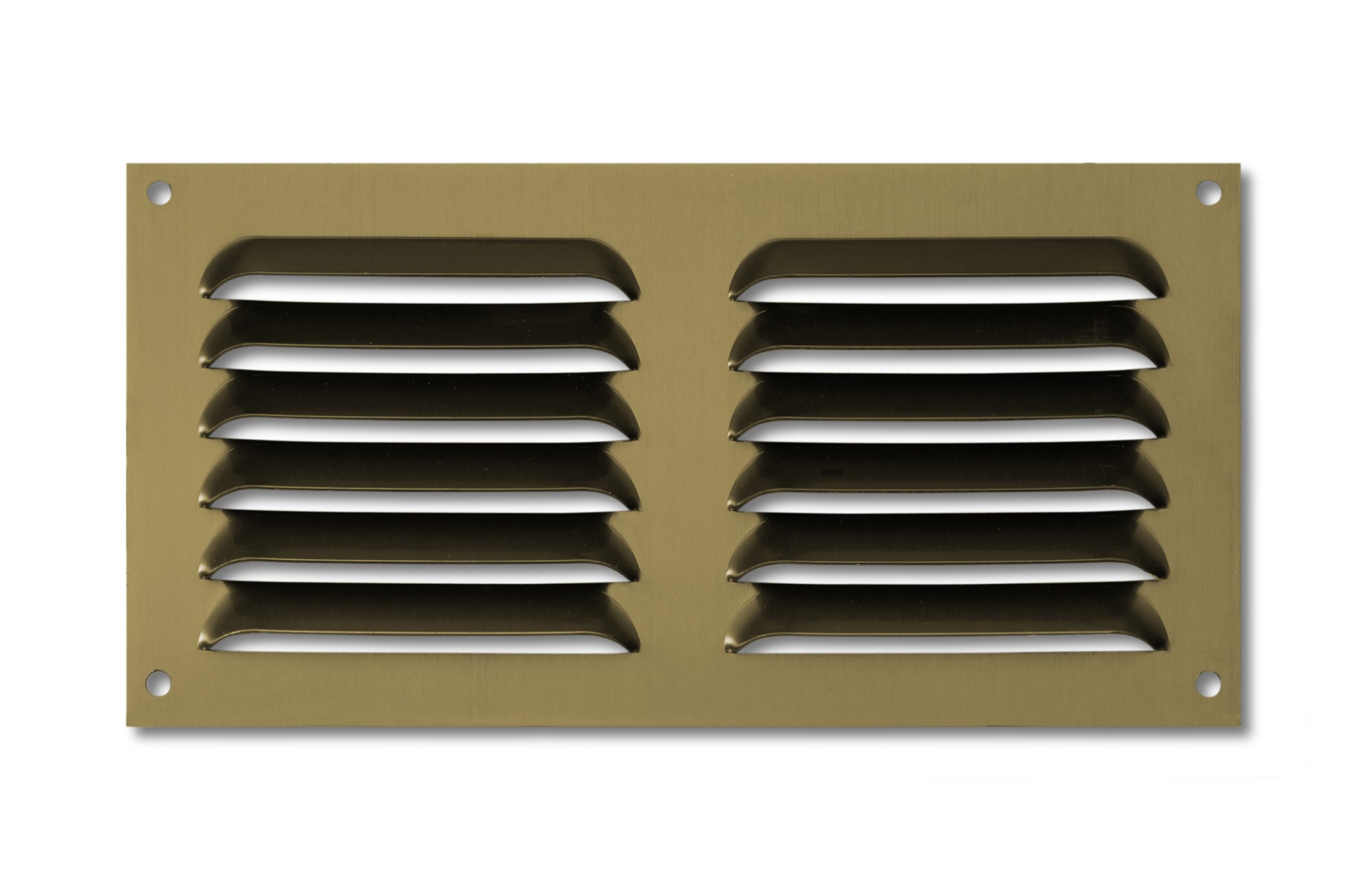 Rejilla  aluminio 100x200 mm / bronce