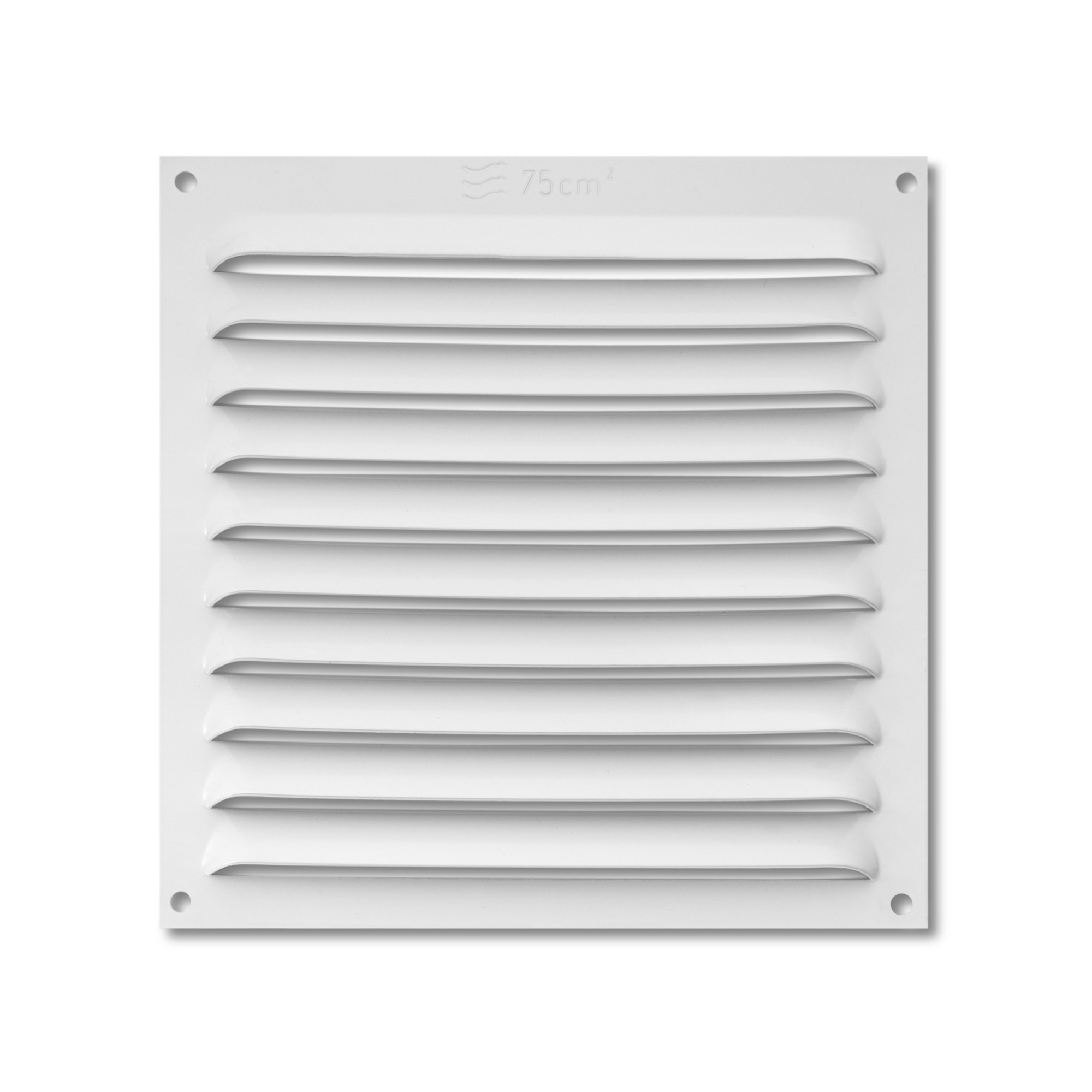 Rejilla  aluminio 150x150 mm / blanco