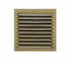 Rejilla  aluminio 150x150 mm / bronce