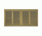 Rejilla  aluminio 200x400 mm / bronce