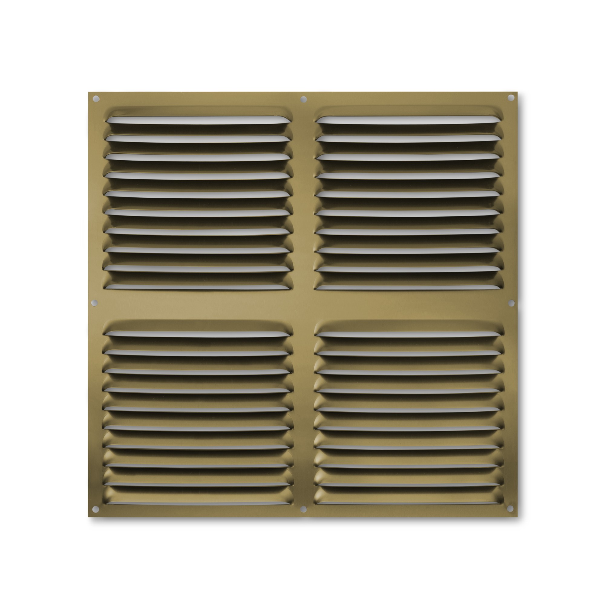 Rejilla  aluminio 300x300 mm / bronce