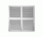 Rejilla  aluminio 300x300 mm / plata