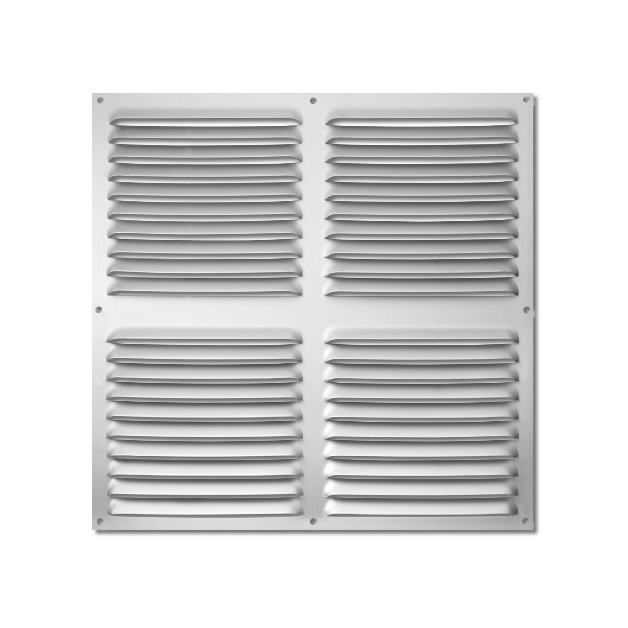 Rejilla  aluminio 300x300 mm / plata