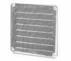 Rejilla aluminio 150x150 marco y mosquitera / blanco