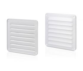 Mod.1260 Rejilla aluminio 150x150 mm con marco