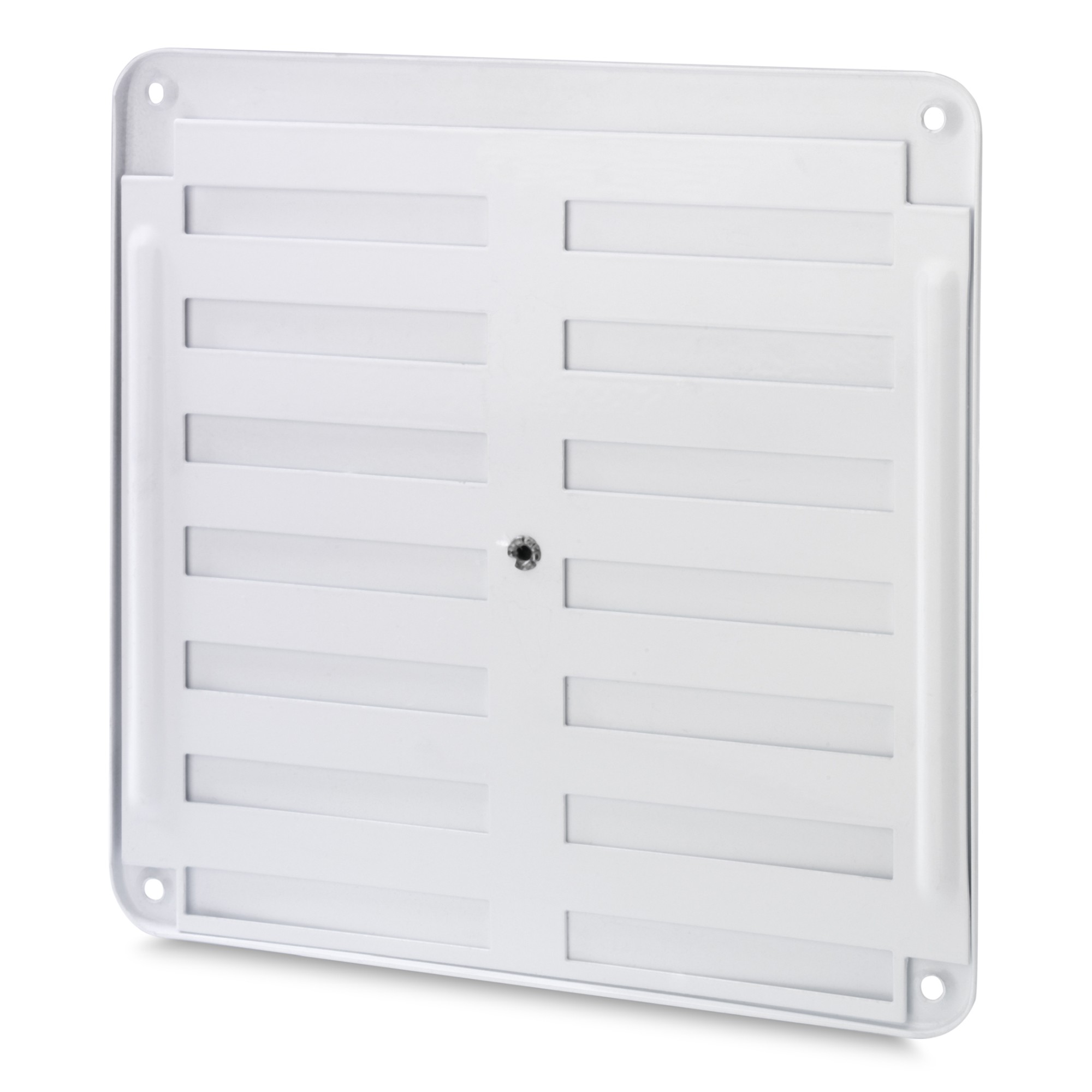 Rejilla aluminio regulable 170x170 mm / blanco