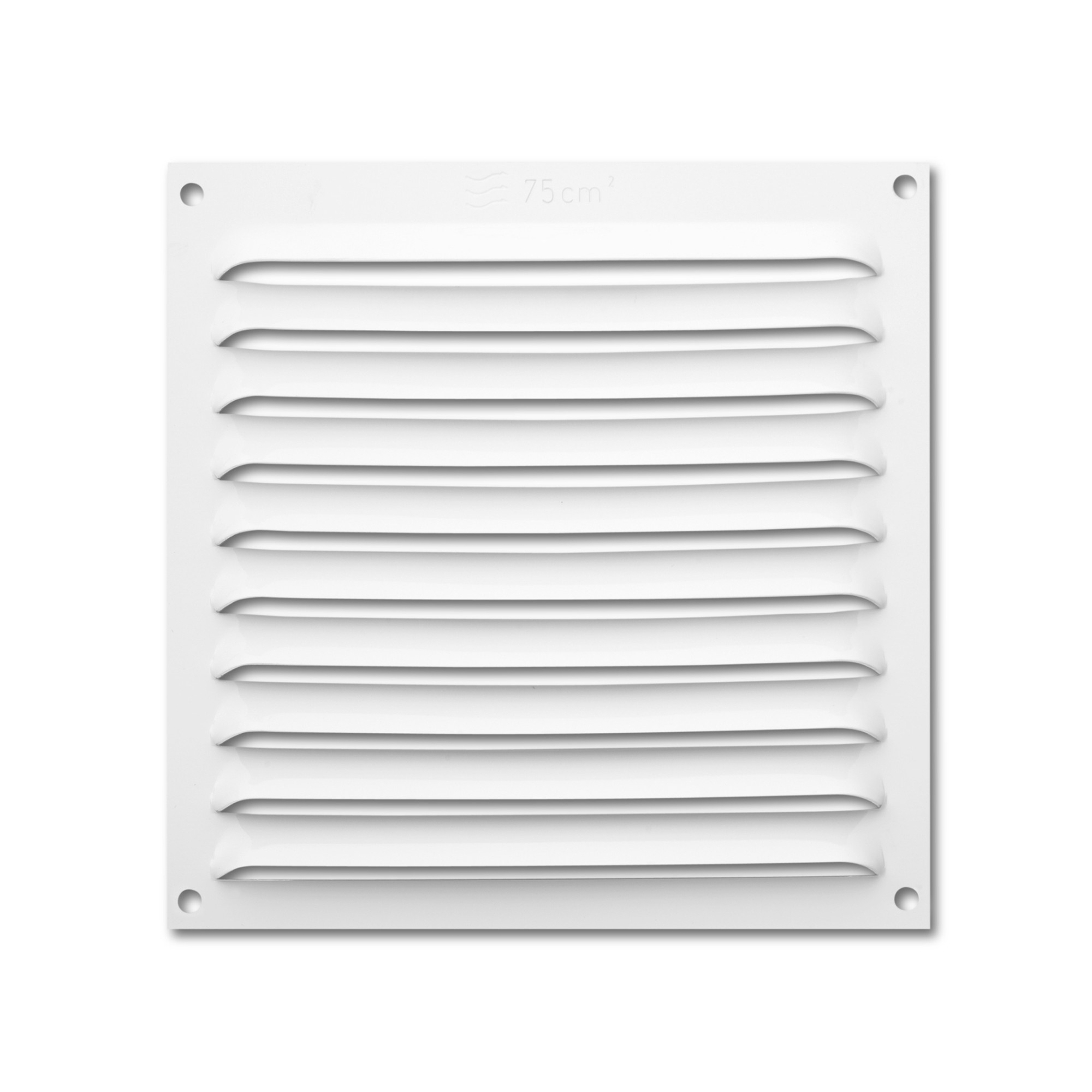 Rejilla  aluminio 150x150 mm / blanco