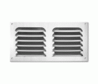 Mod.1274 Rejilla aluminio 100x200 mm con mosquitera