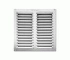 Mod.1276 Rejilla aluminio 200x200 mm con mosquitera