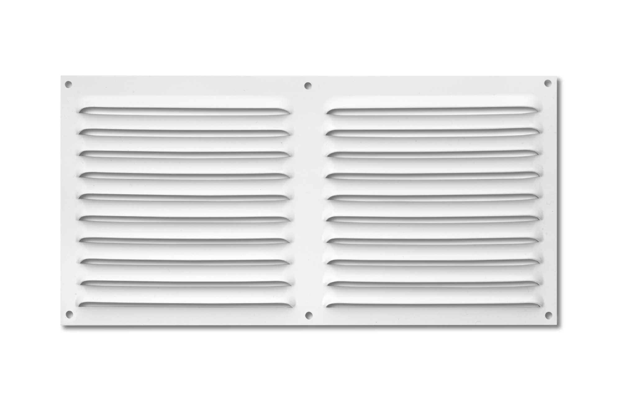 Rejilla aluminio 150x300 mm con mosquitera / blanco