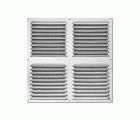 Mod.1280 Rejilla aluminio300x300 mm con mosquitera