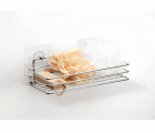 Soporte de fijación reutilizable con rosca / transparente