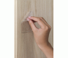 Placa de gel adherente reutilizable 80x60 mm. / transparente