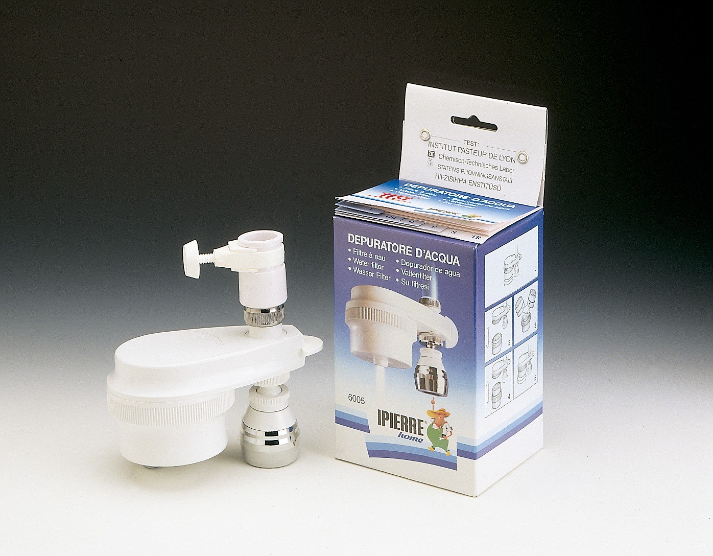 Depurador agua / cromo-blanco