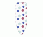 Funda plancha COTTON 130x48cm. / círculos