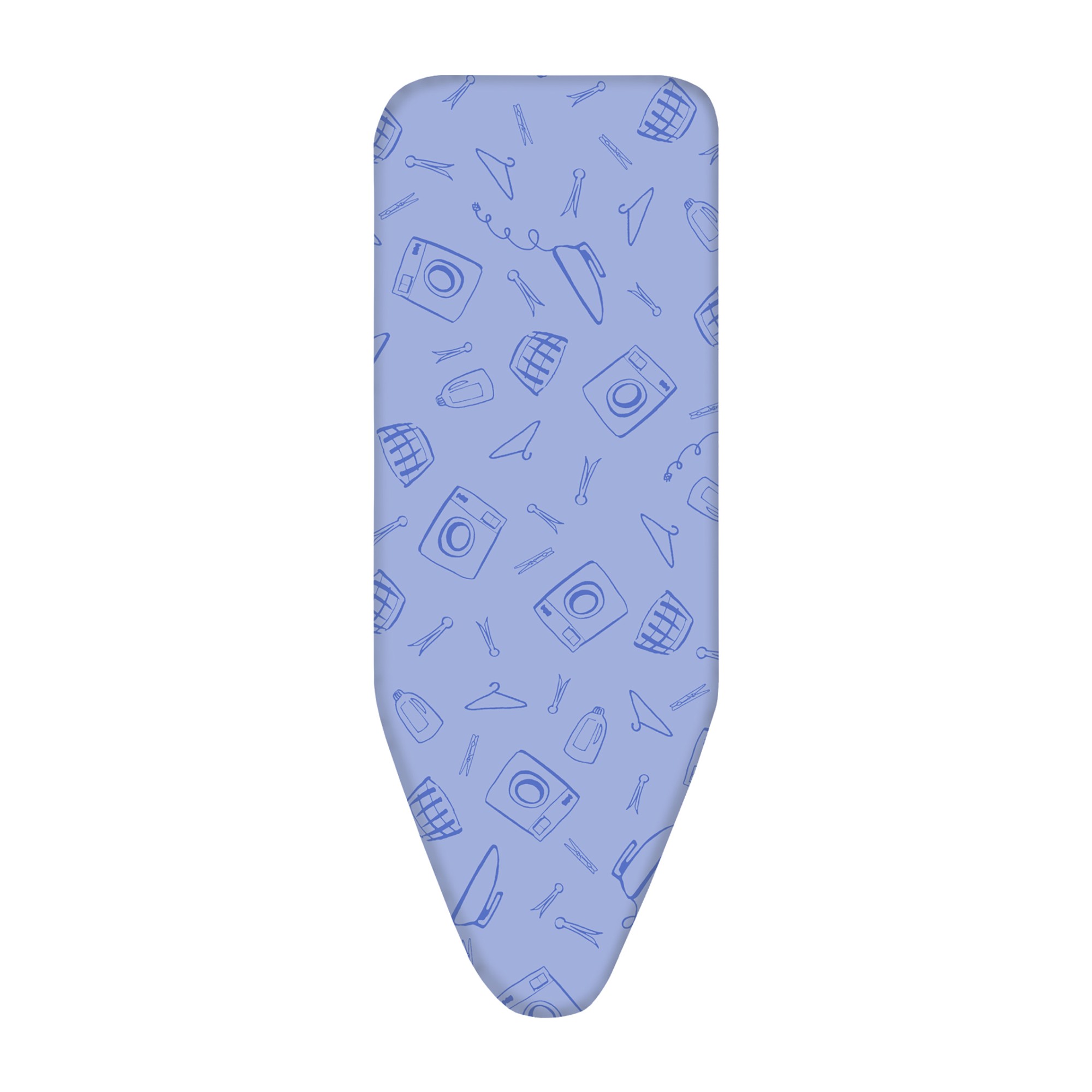 Funda plancha METAL PLUS 130x48 cm. / pictos azules
