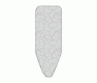 Funda plancha METAL PLUS 130x48 cm. / círculos gris