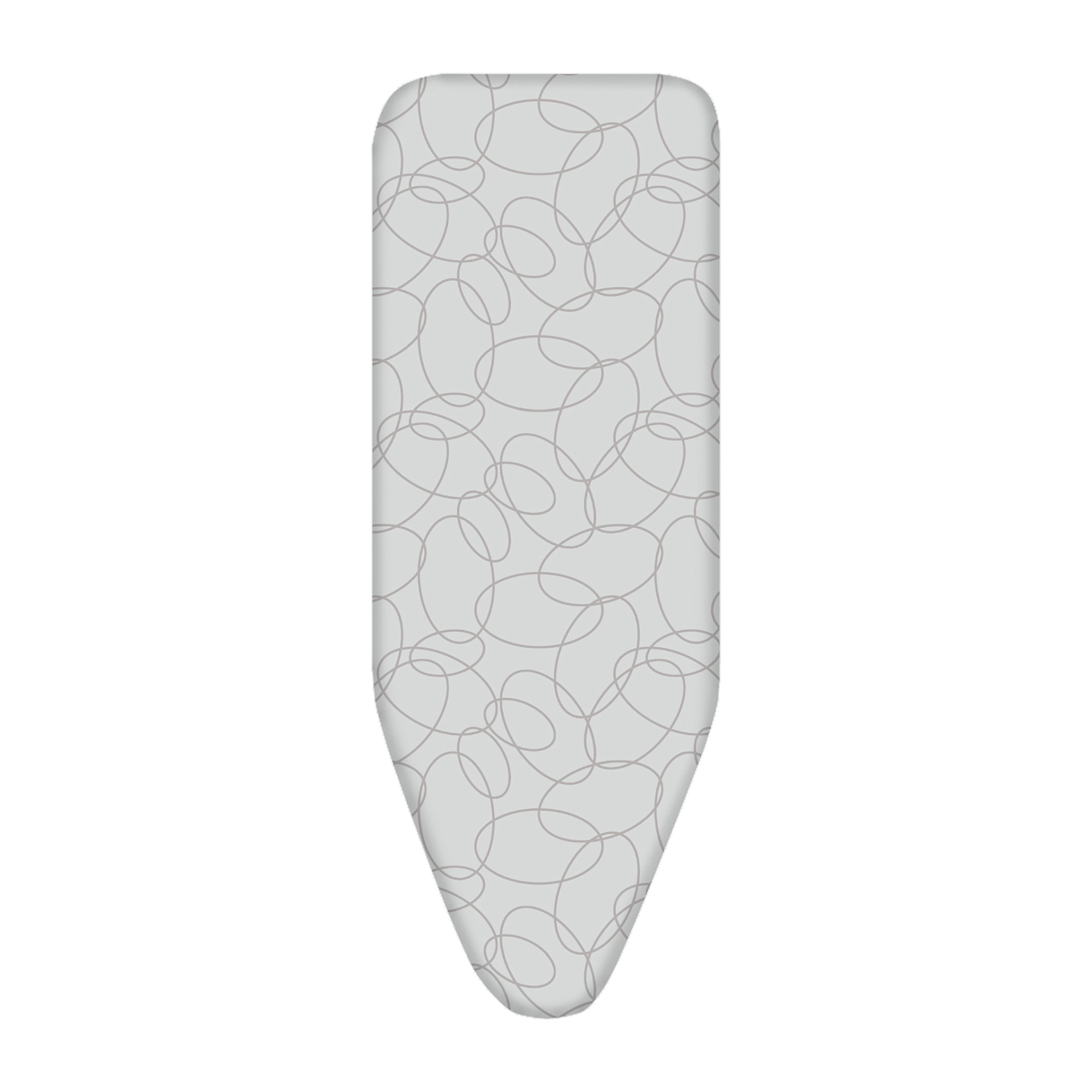 Funda plancha METAL PLUS 130x48 cm. / círculos gris