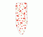 Funda plancha TITANIUM 130x48cm. / flores rojas