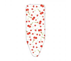 Funda plancha TITANIUM 130x48cm. / flores rojas