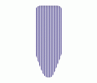 Funda plancha POWER VAP 140x55cm. / rayas
