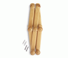 Colgador madera extensible / natural