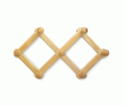 Colgador madera extensible / natural