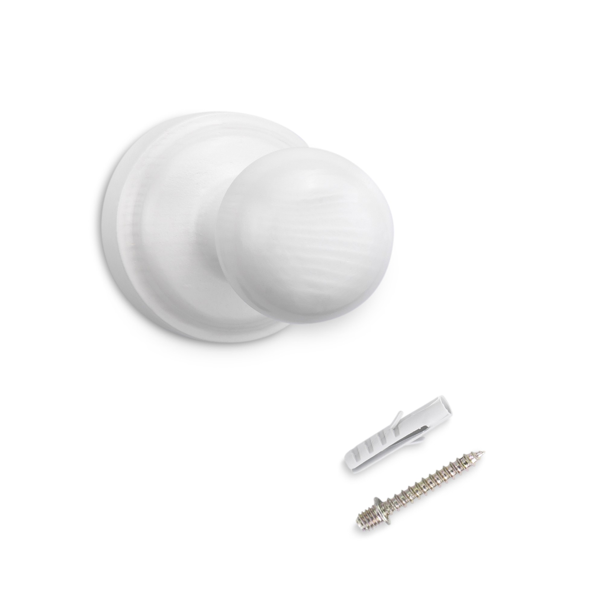 Colgador madera  / blanco