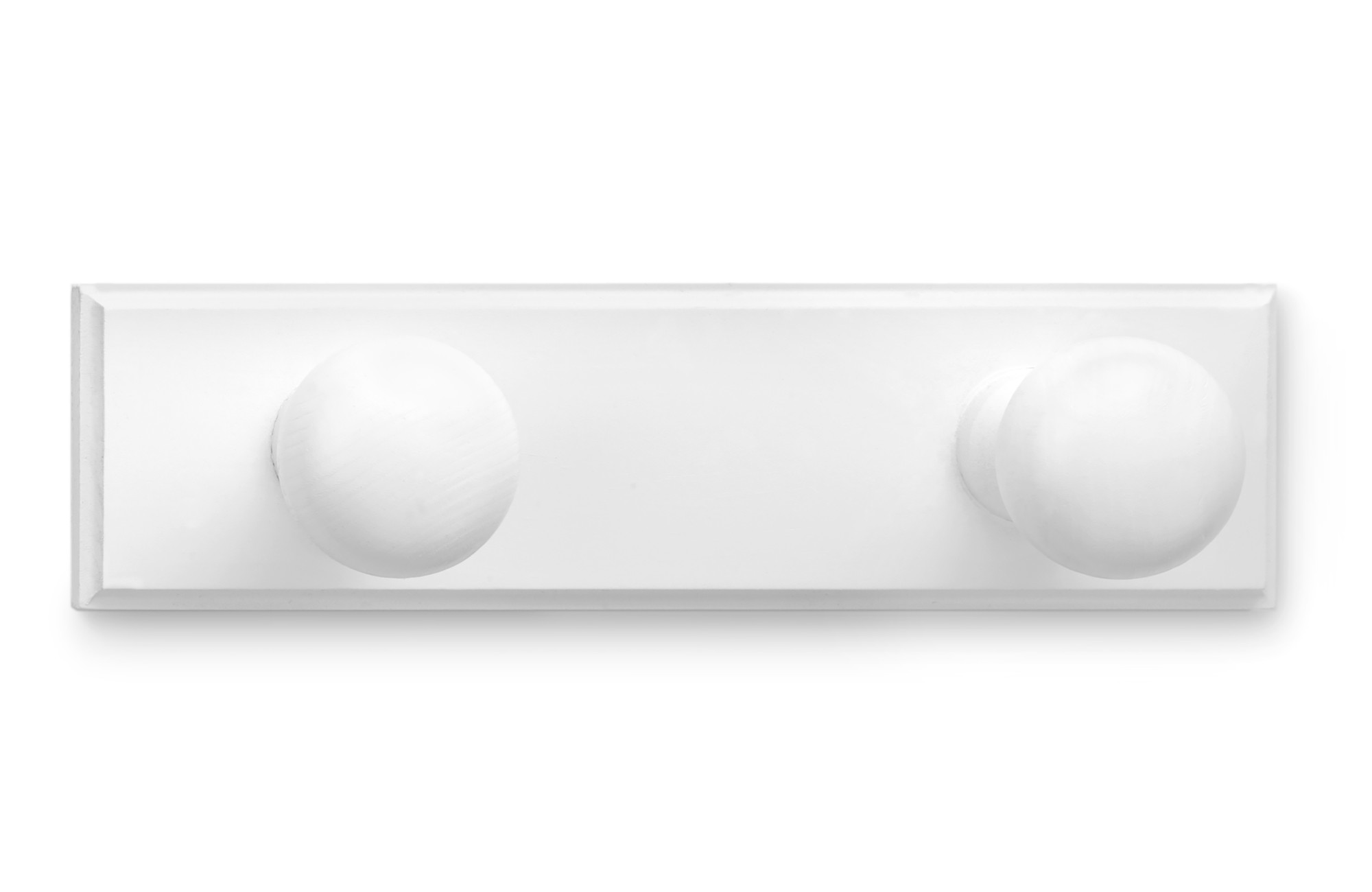 Colgador madera  / blanco