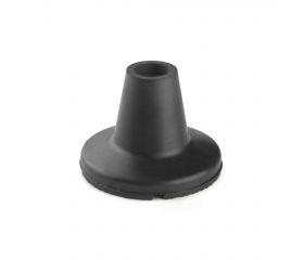 Mod.1848 Contera exterior goma Ø 22mm. con base ancha para muletas