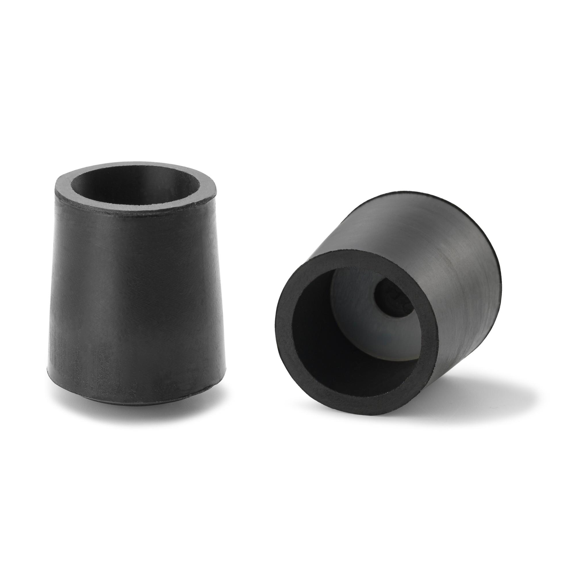 Contera exterior goma Ø 25mm. para andadores / negro