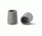 Contera exterior goma Ø 25mm. para andadores / gris