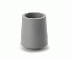 Contera exterior goma Ø 25mm. para andadores / gris