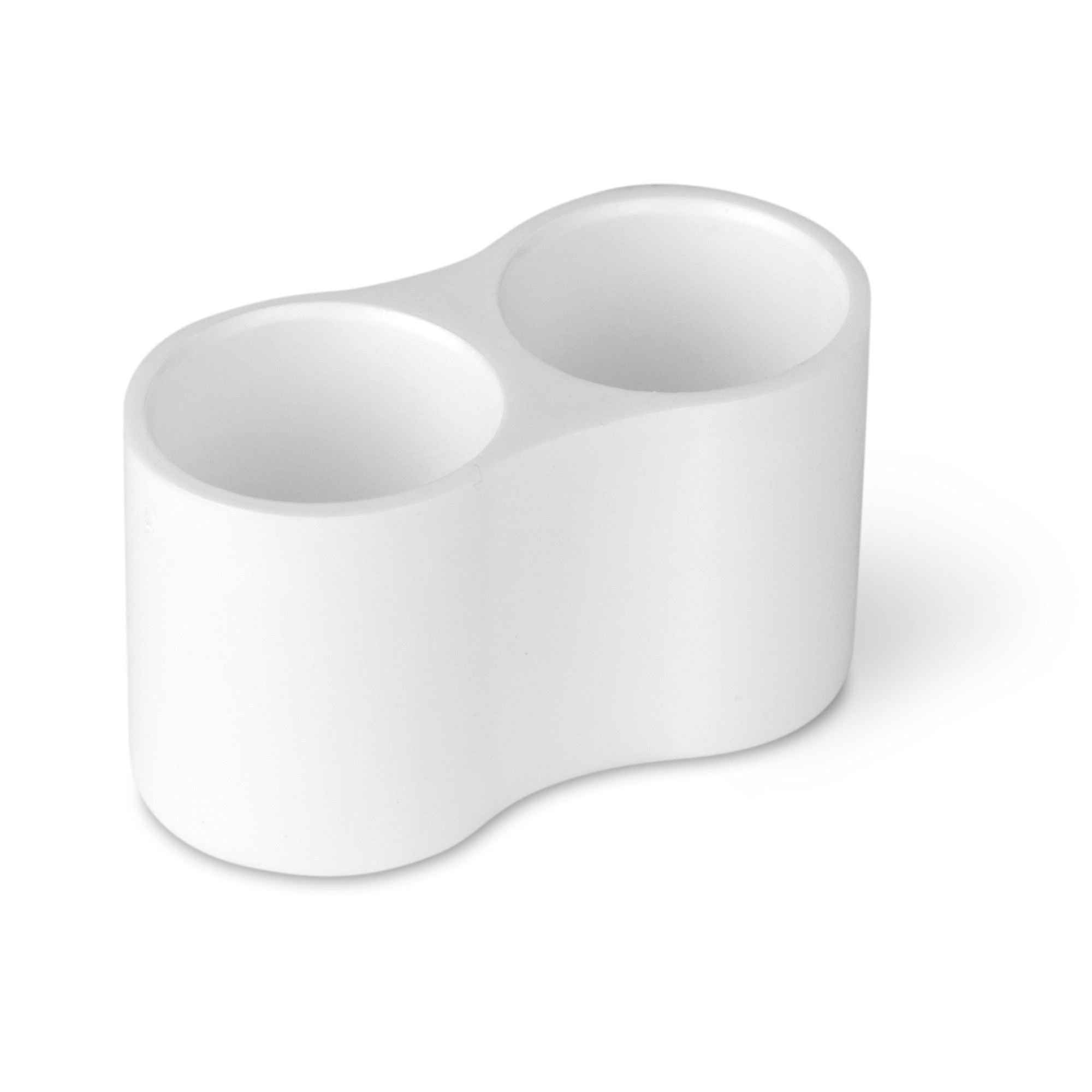 Mod.1878 Contera doble alojamiento  Ø 18 mm